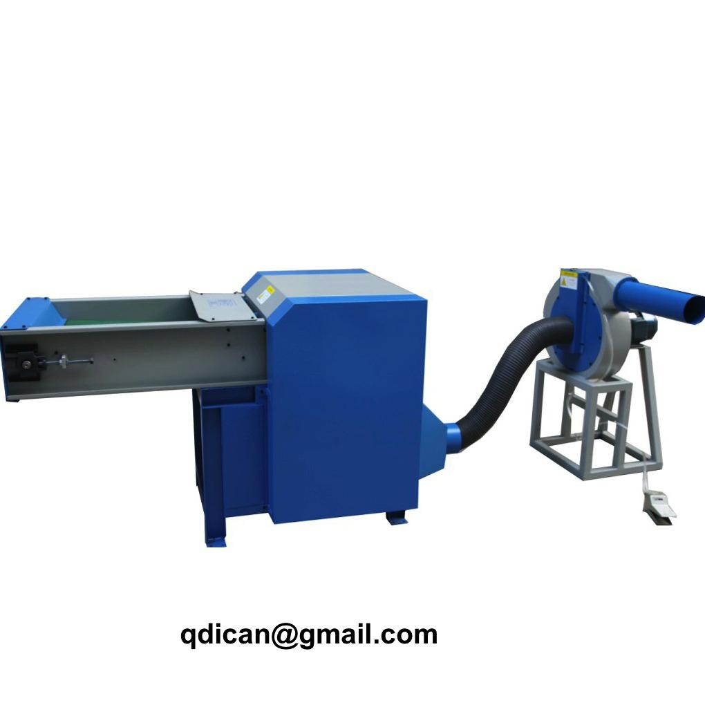 Fiber carding and pillow filling machine stuffing machine 3