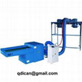 Fiber opening and filling machine