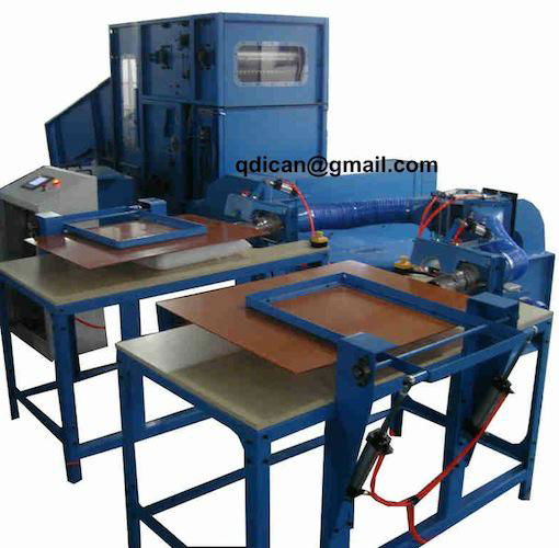 Automatic polyester fiber pillow cushion filling machine stuffing machine 2