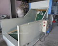 Automatic fiber carding and filling machine