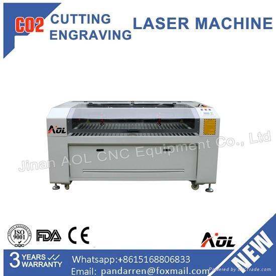 fabric leather acrylic wood co2 laser cut machine for cutting engraving 3