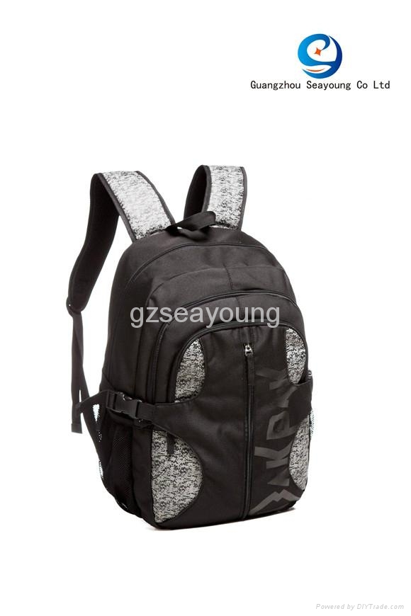 fashionable college canvas backpack laptop school backpack BP1601