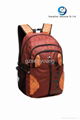 fashionable college canvas backpack laptop school backpack 4