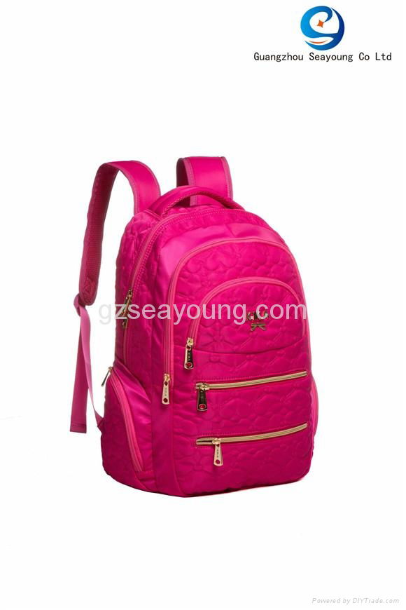 fashion school backpack kids trolley backpack with wheels 4