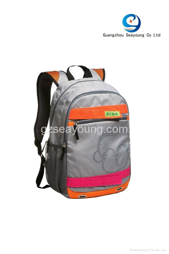 good quality school backpack lightweight durabe canvas bag 3