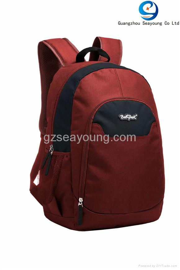 new design bag fashionable teenagers contracted style backpack  4