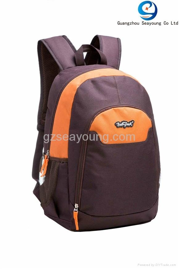 new design bag fashionable teenagers contracted style backpack  3