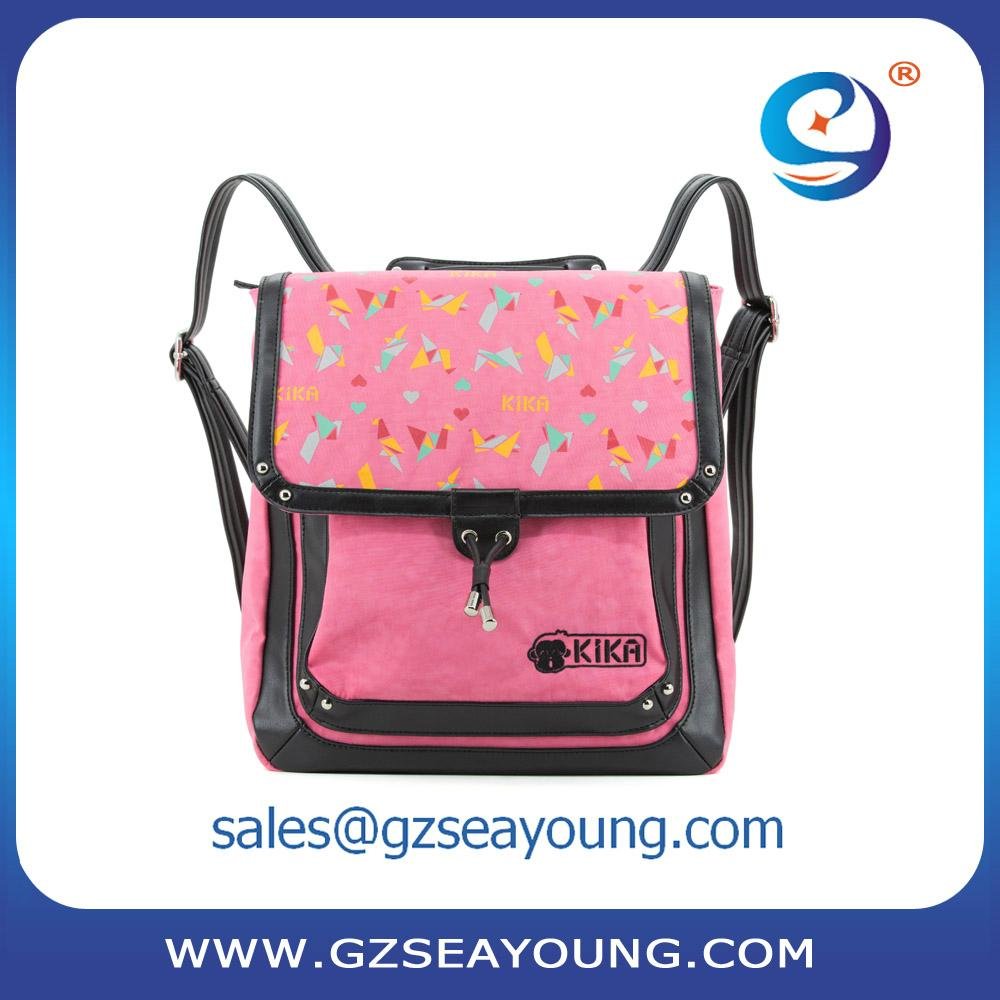 Factory price ladies nylon waterproof shoulder handbag wholesale 3