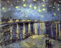 Starry Night Over the Rhone by Vincent