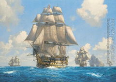 Victory on the Atlantic Chase by Geoff Hunt