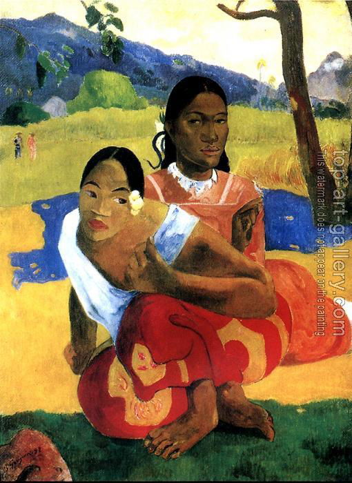 Nafea Faa Ipoipo by Paul Gauguin