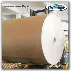 Industrial Ultra-light FW57gsm 5000m/roll size textile sublimation paper