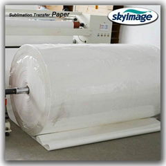 High speed 63" 70" width 45gsm 3" core Jumbo roll dye sublimation paper