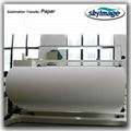 High speed 63" 70" width 45gsm 3" core Jumbo roll dye sublimation paper 2