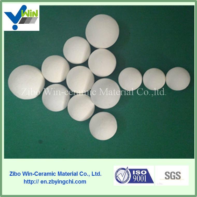 Inert alumina ceramics ball support media with heat resistan 3
