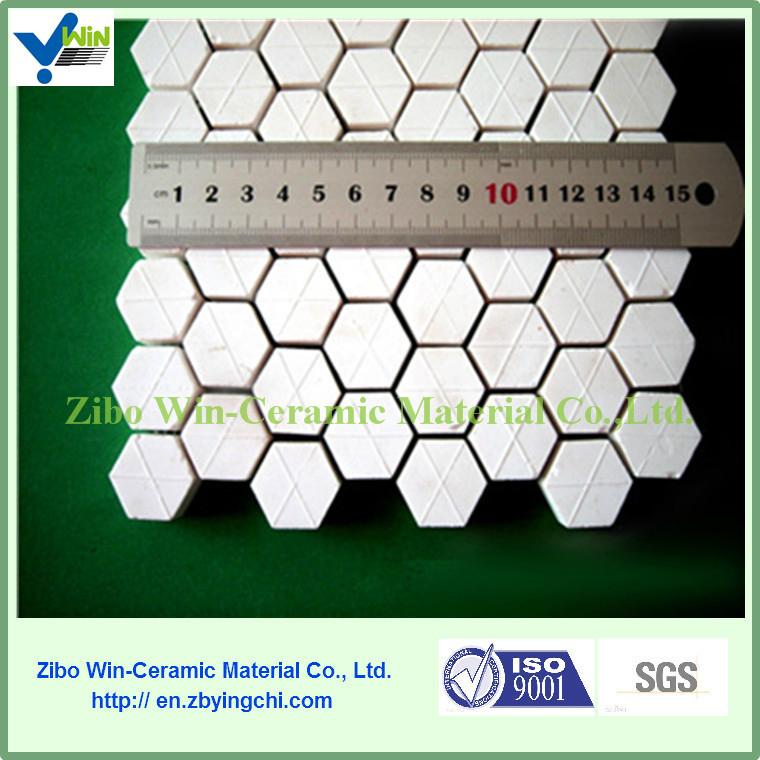 Chinese ceramic hexagon mosaic tiles 3