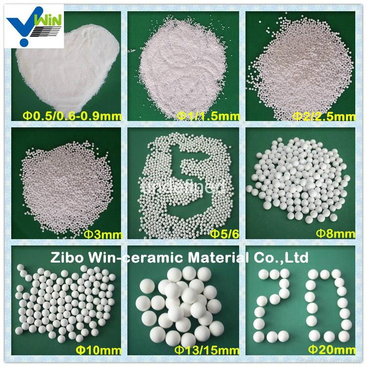 Hot sale alumina ceramic grinding ball for ball mill 4