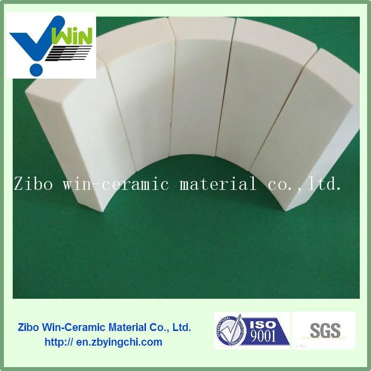 92% 95% Al2O3 Wear Resistant Alumina Ceramic Tile 3