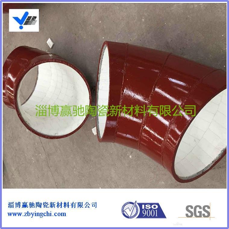 High Quality And Wear Resistant Alumina Ceramic Elbow Lining 4