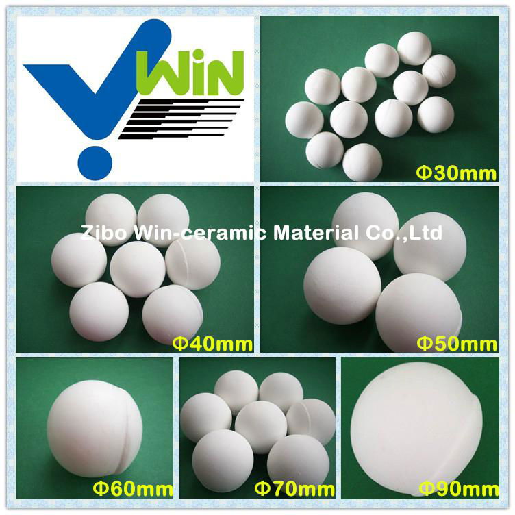 Inert ceramic ball high alumina pellet for ball mill grinding