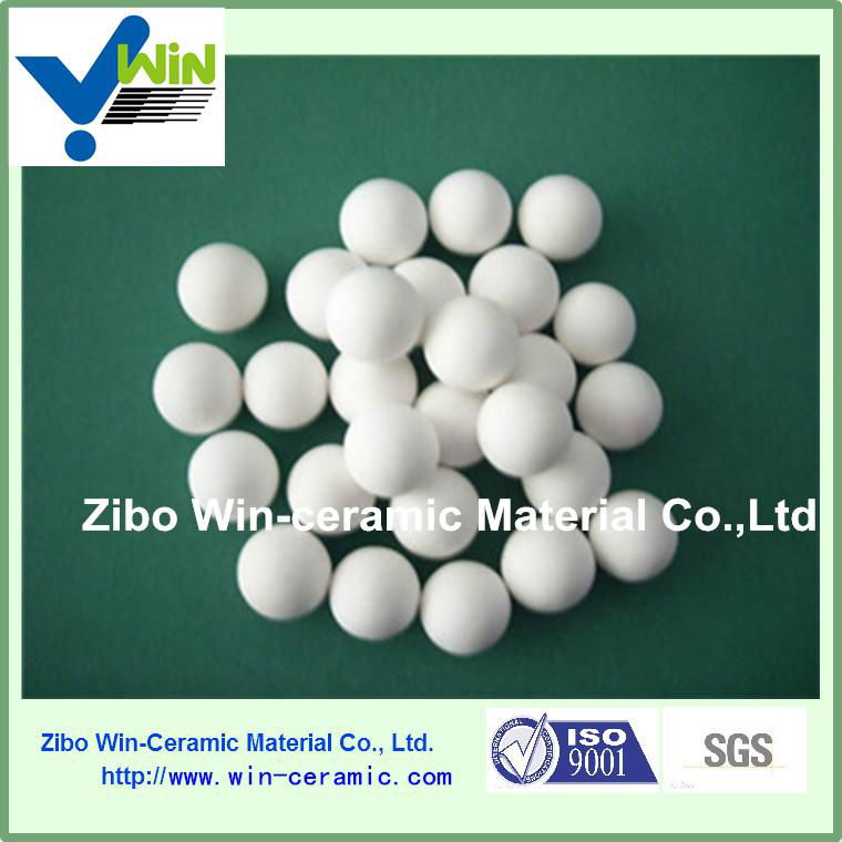 Inert ceramic ball high alumina pellet for ball mill grinding 4