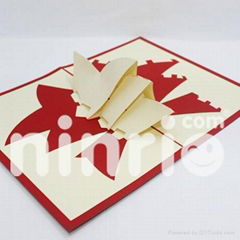 Sydney theater pop up card handmade greeting card