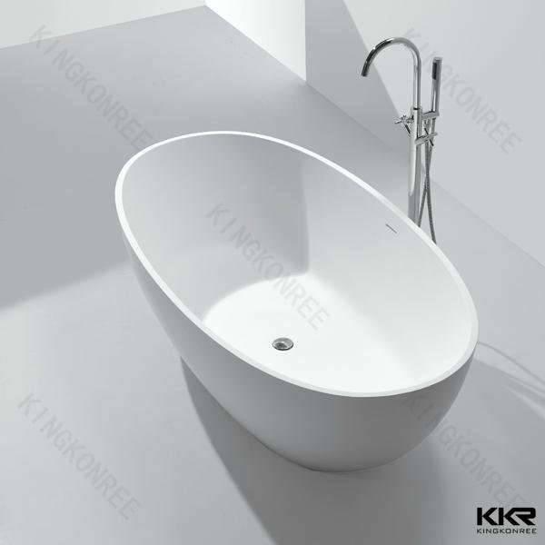 China kkr sales high quality portable solid surface bathtub