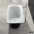 China kkr two person cheap freestanding bathtub 5