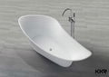 Artificial stone bathroom solid surface soaking bathtubs 1