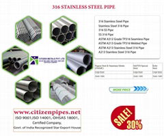 316 stainless steel pipe