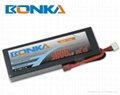 Bonka 5800mAH 65C 2S2P 7.4V  Lipo battery Packs-R/C Car