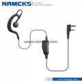 two way radio headset noise canceling headset for walkie talkie 1