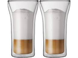 Glass double wall coffee cup 2