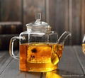 Highly Transparent Glass Tea Pots 