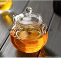 Wholesales Double Wall Glass Tea Pots Coffee Pots  3