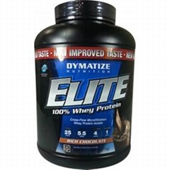 Dymatize Nutrition, Elite 100% Whey Protein Rich Chocolate 5 lbs