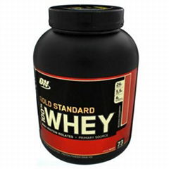 Nutrition-Gold Standard 100% Whey Protein Delicious Strawberry 5 lbs.