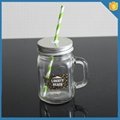 wholesale 500ml glass mason jar 2