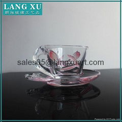 small size glass tea cup