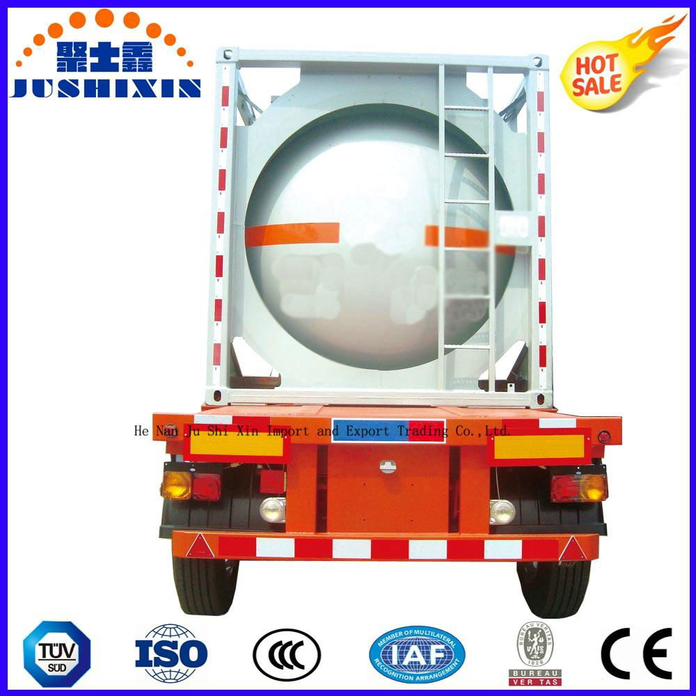 Carbon Steel Liquid Transport ISO Tank Container 2