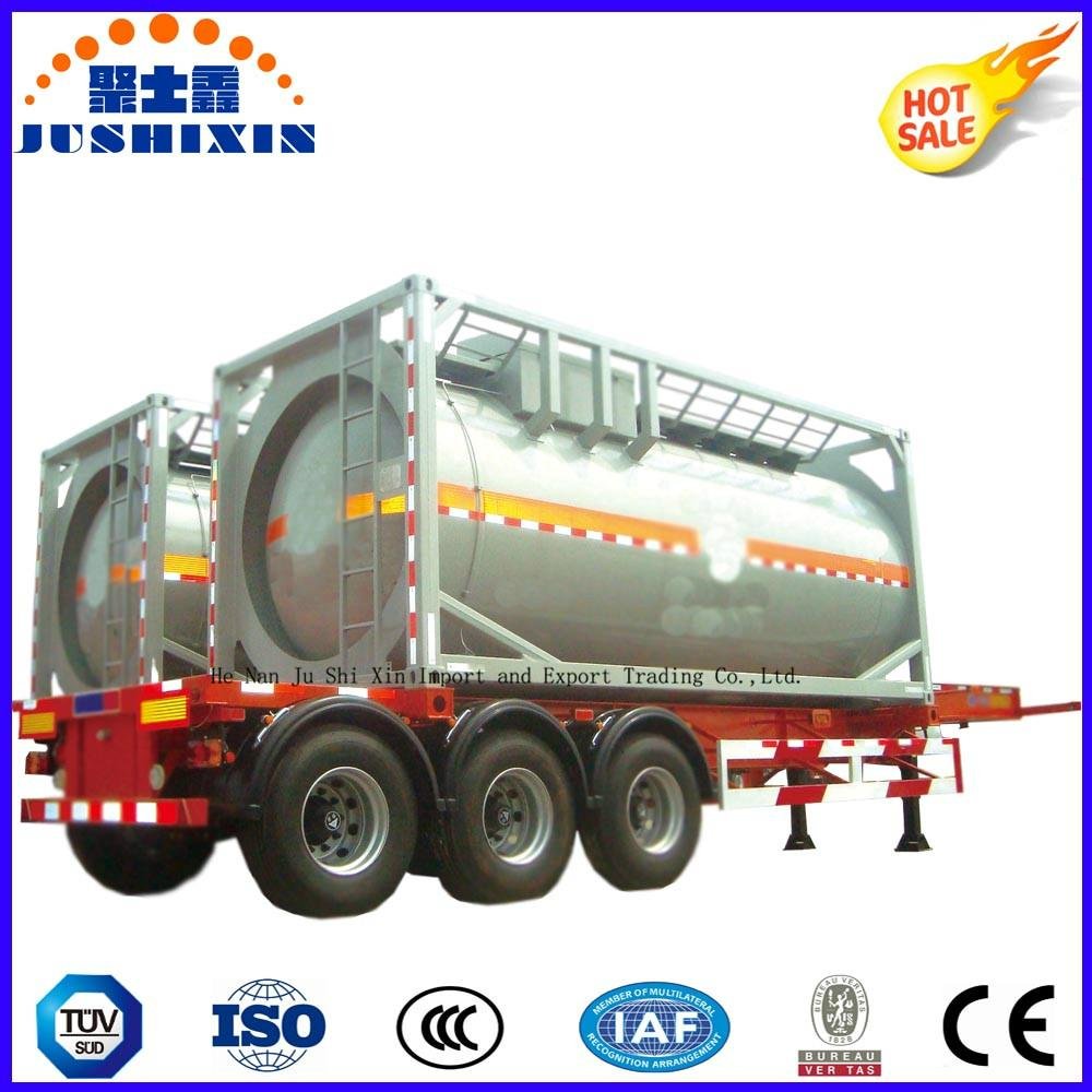 Carbon Steel Liquid Transport ISO Tank Container 3