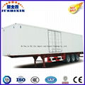 40-70 Tons Strong Cargo Van Type Box Utility Trailer 1