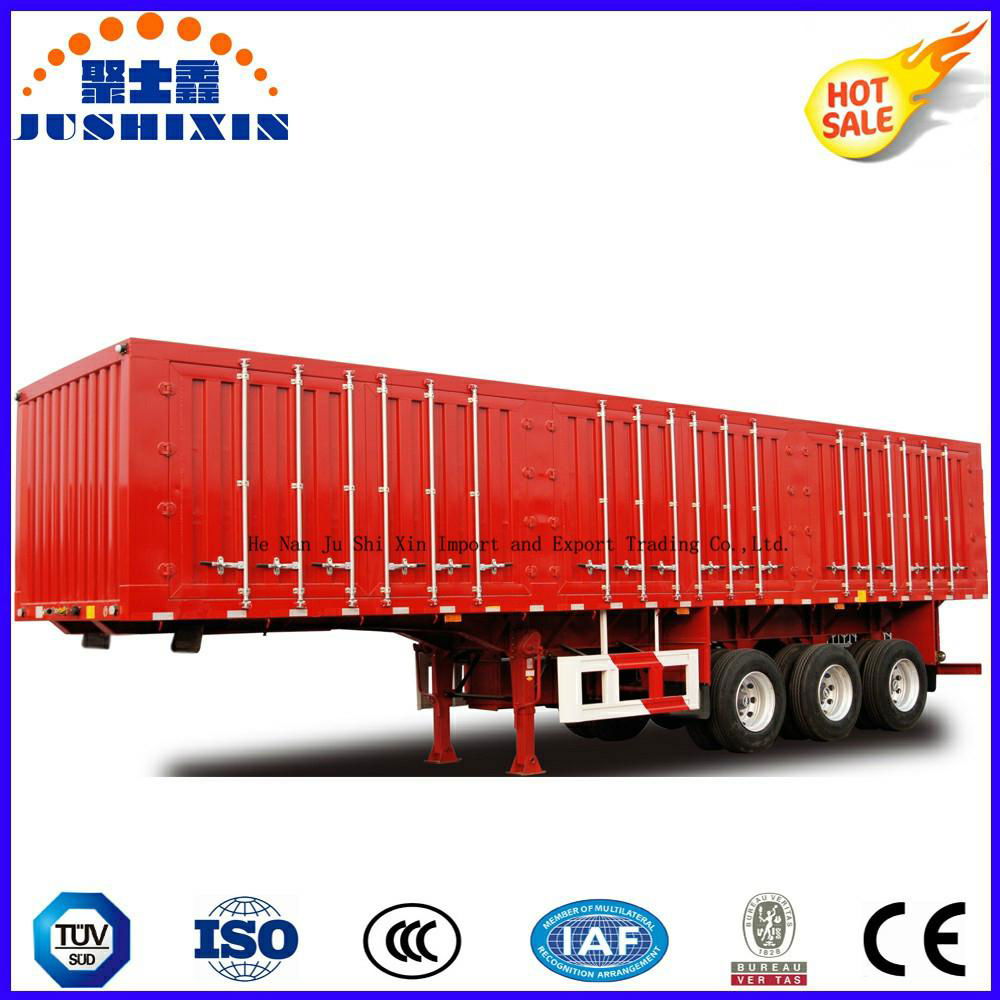 40-70 Tons Strong Cargo Van Type Box Utility Trailer 5