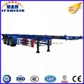 Tri Axle Container Frame Trailer for Truck 2