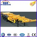 Tri Axle Container Frame Trailer for Truck 5