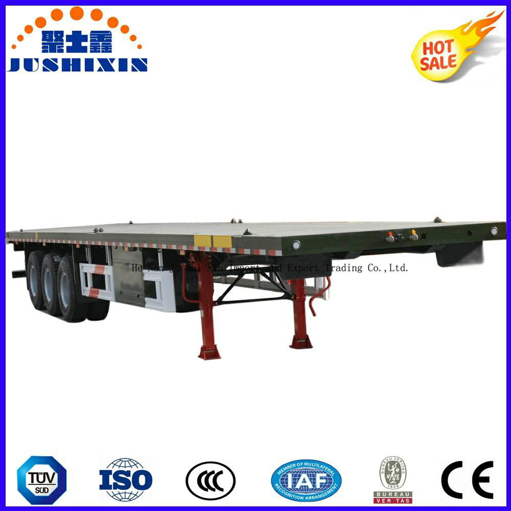 Tri Axle Container Semi Trailer 4