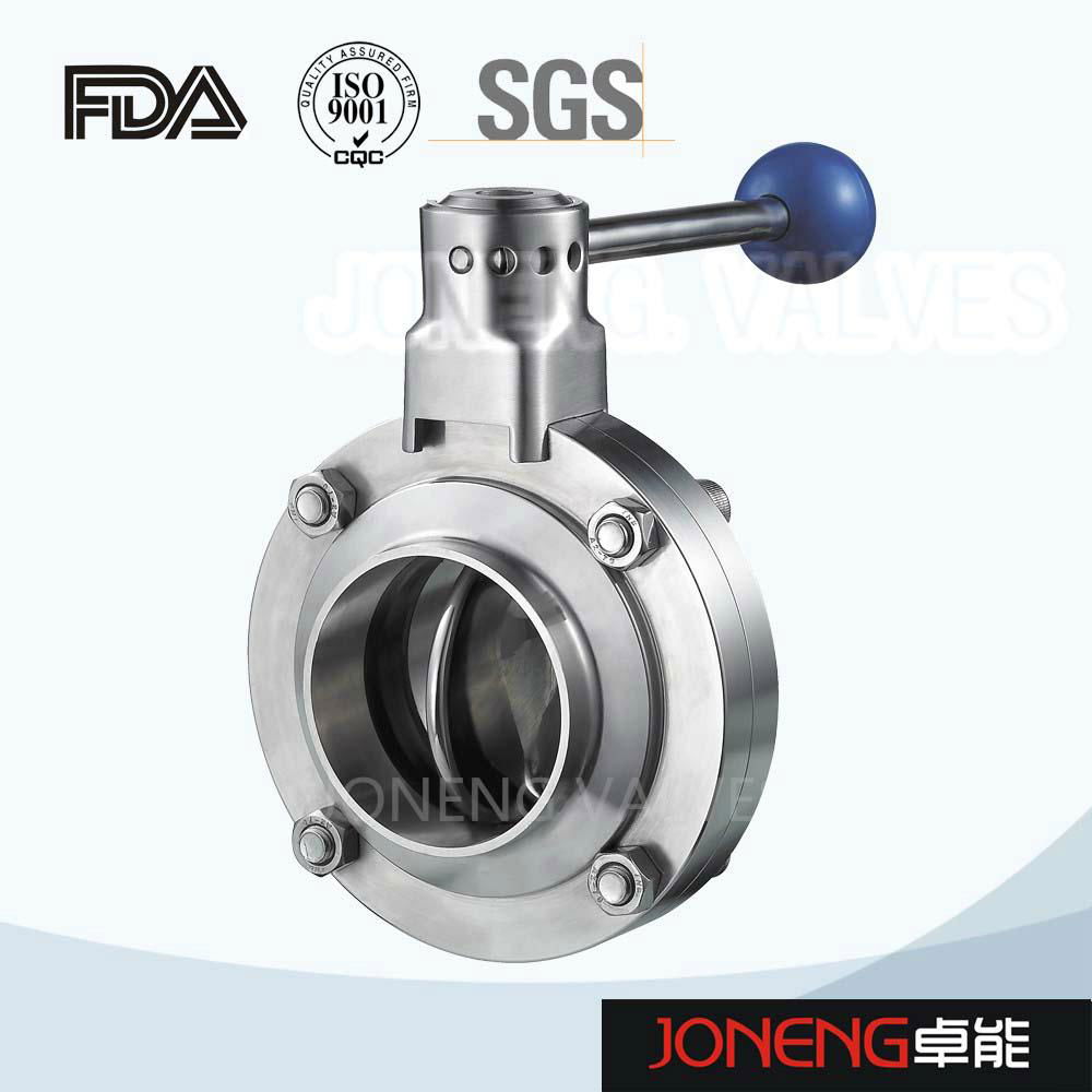 square pull handle butterfly valve