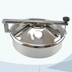 Stainless steel sanitary round non