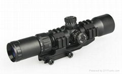 fast focus 1.5-5X40BE long eye relief Rifle scope Hunting Riflescopes with Red G