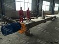 stainless steel helical spiral screw conveyor for powder materials 4